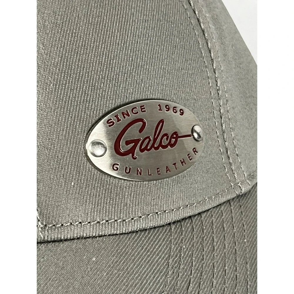 Galco Since 1969‎ Gunleather Baseball Style Hat One Size Fits Most Gray